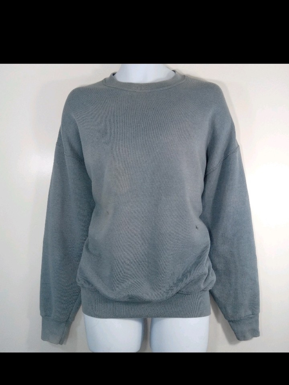 Vtg Members Mark Crewneck Sweatshirt in Gray - Classic Everyday Pullover